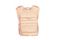 Backside of bulletproof vest