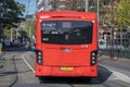 Backside Of Bus 347 At Amsterdam The Netherlands 2019