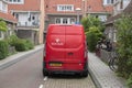 Backside Eigen Haard Company Van At Amsterdam The Netherlands 30-8-2021