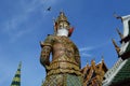 Backside of guardian giant, Wat Phra Kaew, Bangkok