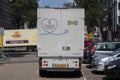 Backside Ikea Company Truck At Amsterdam The Netherlands 4-8-2021