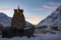 Backside of Kedarnath temple Shivratri