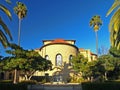 The Backside of Memorial Chapel at Stanford Univer Royalty Free Stock Photo