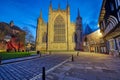 The backside of the York Minster Royalty Free Stock Photo