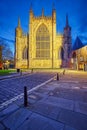 The backside of the York Minster Royalty Free Stock Photo