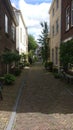 The backstreets of the city of Zwolle Royalty Free Stock Photo