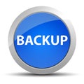 Backup blue round button