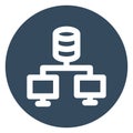 backup, computer bold vector icon which can be easily modified or edited