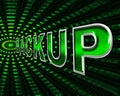 Backup Computer Means Data Transfer And Archive