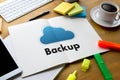 Backup Download copies of data, Computing Digital Data transferring Royalty Free Stock Photo