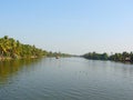 Backwater Canal in Kerala, India - A Natural Water Background