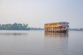 Backwaters house boat,  Kerala, India Royalty Free Stock Photo