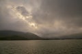 Backwaters of  Koyna Dam at Koyna nagar,Satara,Maharashtra,India Royalty Free Stock Photo