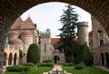 Backyard of the castle Bory