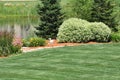 Backyard Landscaping Royalty Free Stock Photo