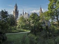 Backyard of the Peace Palace Royalty Free Stock Photo