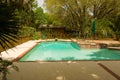 A backyard pool in florida
