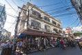 Baclaran, Paranaque, Metro Manila, Philippines - A colonial style building with a boutiques selling bargain clothes and