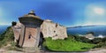 360 overview from the castle guard of Baia Castle
