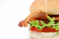 Bacon burger Royalty Free Stock Photo