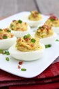 Bacon Deviled Eggs Royalty Free Stock Photo