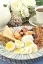 Bacon and Egg Breakfast Royalty Free Stock Photo