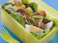 Bacon and Egg Salad Lunch Box Royalty Free Stock Photo