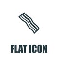 Bacon Icon Flat