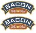 Bacon, King of Meat Royalty Free Stock Photo