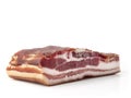 Bacon over white background