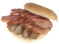 Bacon and Sausage Roll Royalty Free Stock Photo