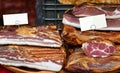 Bacon and smoked meat for sale