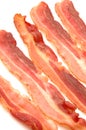 Bacon strips fried Royalty Free Stock Photo