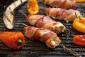 Bacon-Wrapped Chicken Tenders Royalty Free Stock Photo