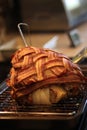 Bacon wrapped turkey 4555 Royalty Free Stock Photo