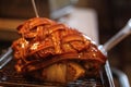 Bacon wrapped turkey 4563 Royalty Free Stock Photo
