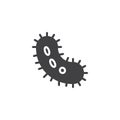 Bacteria vector icon