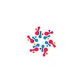 Bacterial Probiotic icon vector