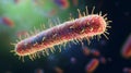 bacterium causing an infection Royalty Free Stock Photo