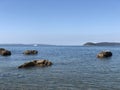 Bacvice bay in Split Royalty Free Stock Photo
