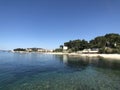 Bacvice beach in Split Royalty Free Stock Photo
