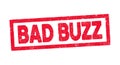 Bad Buzz red ink stamp