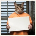 bad cat mockup mock up Royalty Free Stock Photo