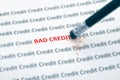 Bad credit