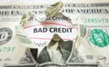 Bad credit Royalty Free Stock Photo