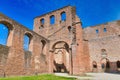 Bad DÃÂ¼rkheim, Germany - Ruin of Limburg Abbey in Palatinate forest