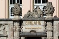 Bad Elster, Germany - May 28, 2023: The Albert Baths (Albert Bad) in Bad Elster spa town in Vogtland, Saxony