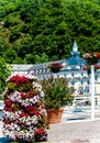 Bad Ems, the spa town on the banks of the river Lahn, Germany Royalty Free Stock Photo