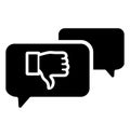 Bad feedback Isolated Vector Icon which can easily modify or edit Royalty Free Stock Photo