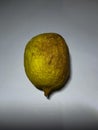 Bad food trend. lemon isolated on a white background Royalty Free Stock Photo